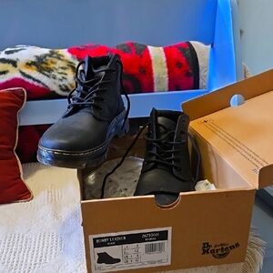 Dr. Martens Black Bonny Leather Boots